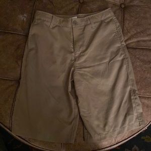 Youth Under Armour shorts.
